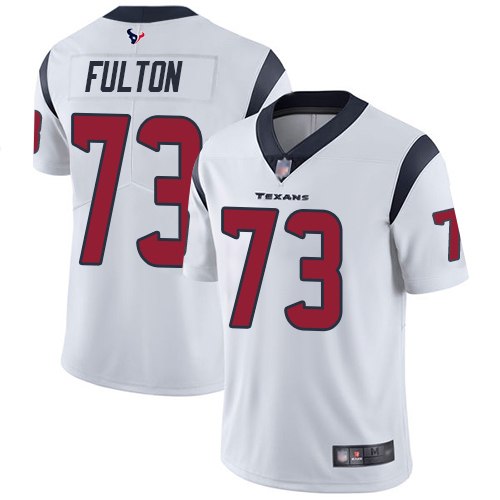 Houston Texans Limited White Men Zach Fulton Road Jersey NFL Football 73 Vapor Untouchable